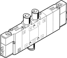 Festo 5/3 NC Air Solenoid Valve QS-6 410l/min - 196903