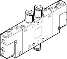 Festo 5/2 Bistable Air Solenoid Valve QS-8 680l/min - 196908