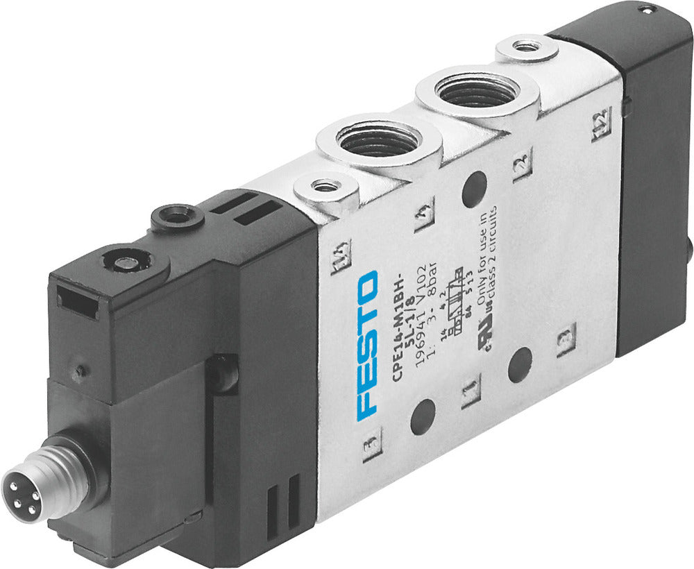Festo 5/2 Monostable Air Électrovanne G1/8 800L/Min - 550238