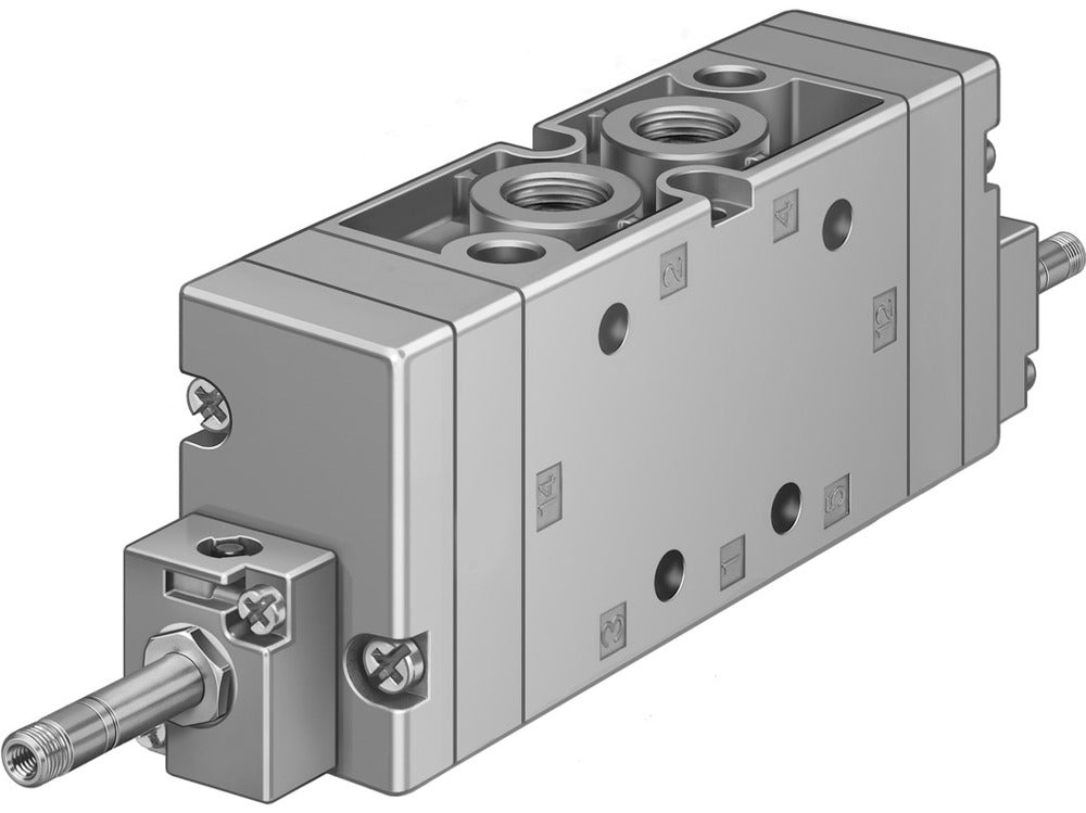 Festo 5/3 Pressurized Air Solenoid Valve G3/8 2600l/min - 535953