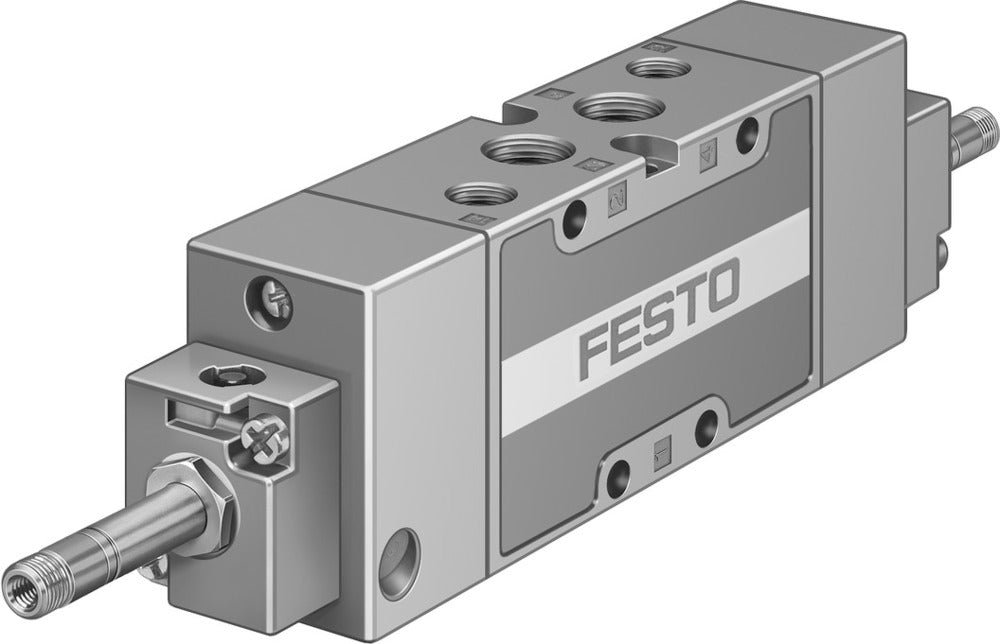 Festo 5/3 Exhausted Air Solenoid Valve G1/4 1600l/min - 535943
