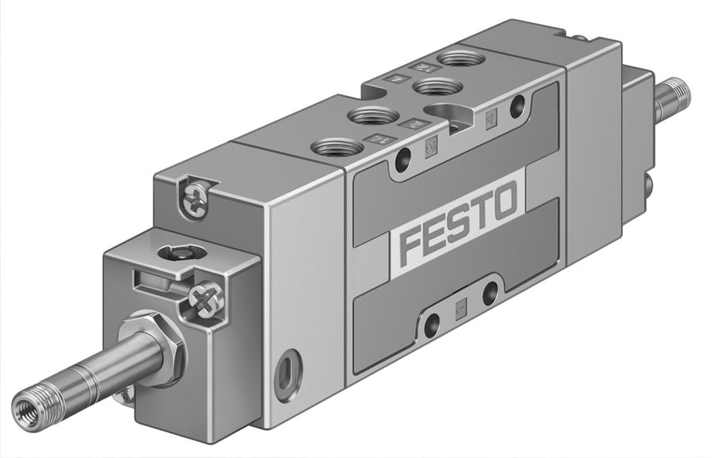 Festo 5/3 NC Air Solenoid Valve G1/8 1000l/min - 535939