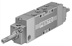 Festo 5/3 Pressurized Air Solenoid Valve G1/8 1000l/min - 30995