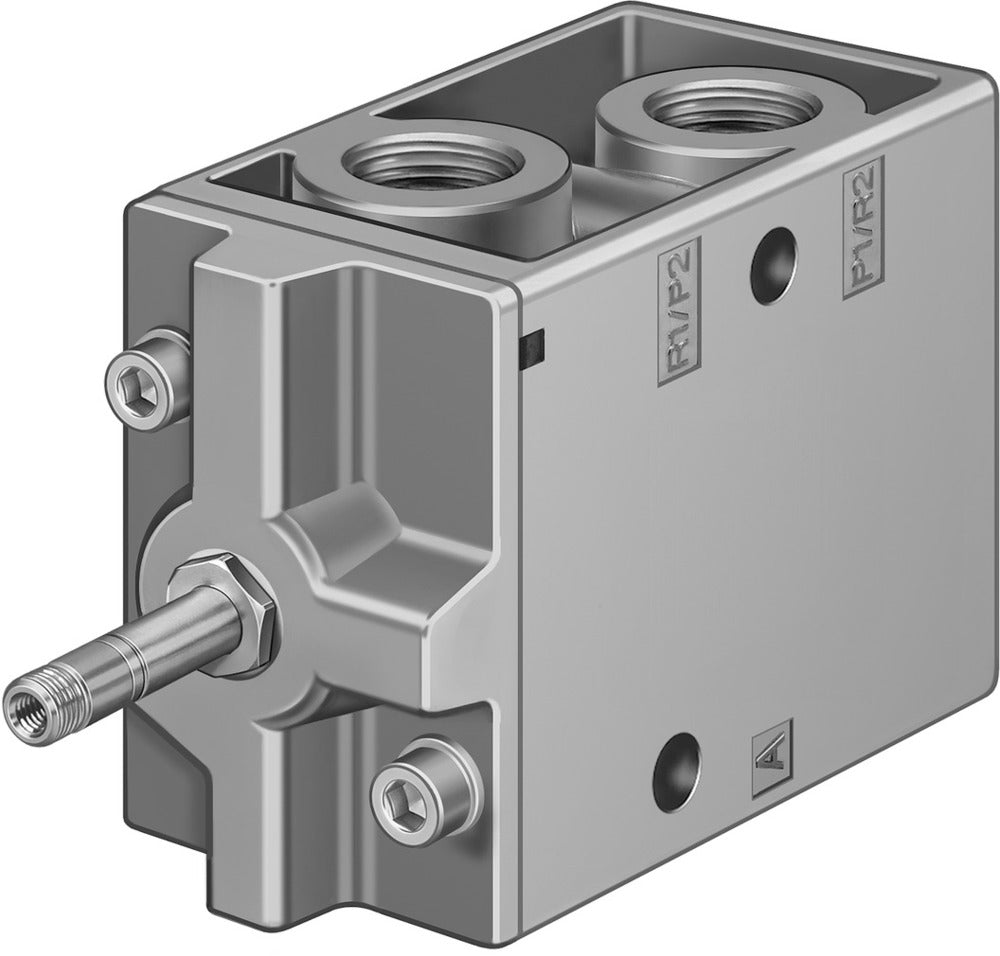 Festo 3/2 NC Monostable Air Solenoid Valve G1/2 3700l/min - 9857