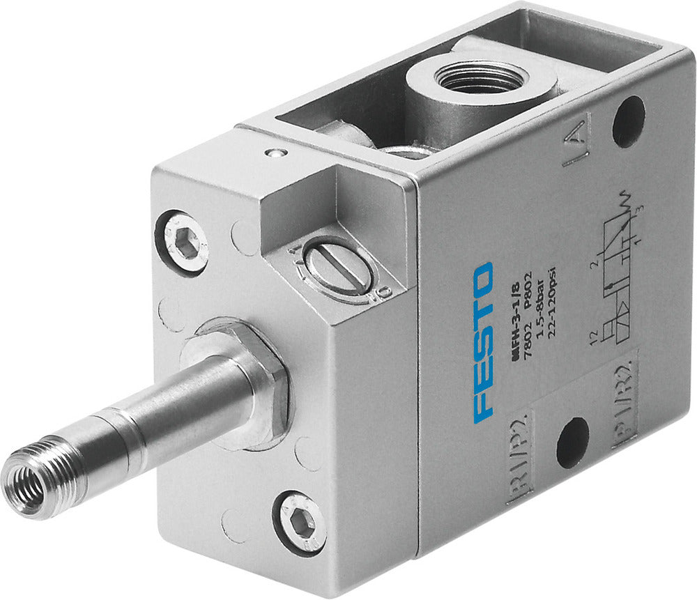 Festo 3/2 NC Monostable Air Solenoid Valve G1/8 500l/min - 535897