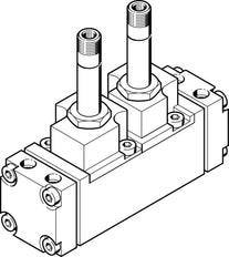 Festo 5/2 Bistable Air Solenoid Valve Sub-base 1.5 - 8bar/22 - 116psi - 6228