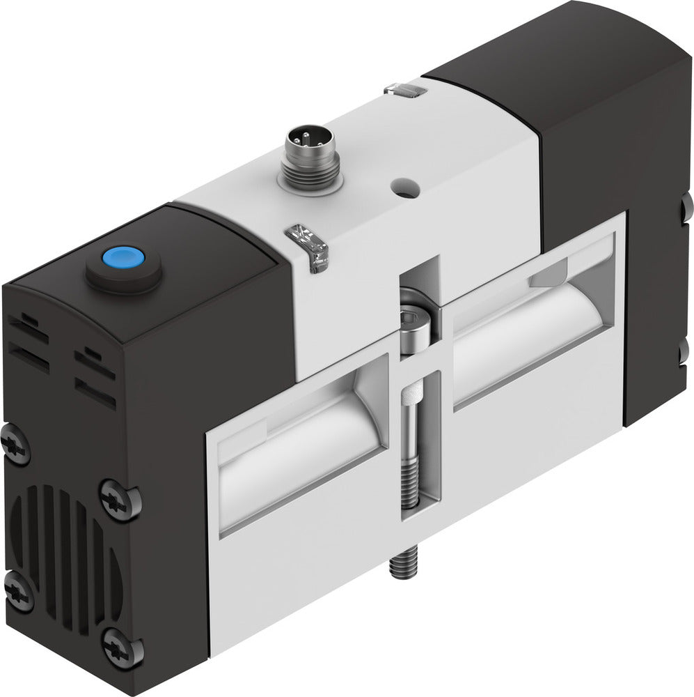 Festo 5/2 Monostable Air Solenoid Valve Size 26mm ISO 15407-1 1100l/min - 534526