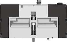 Festo 5/2 Monostable Air Solenoid Valve Size 26mm ISO 15407-1 1100l/min - 534536