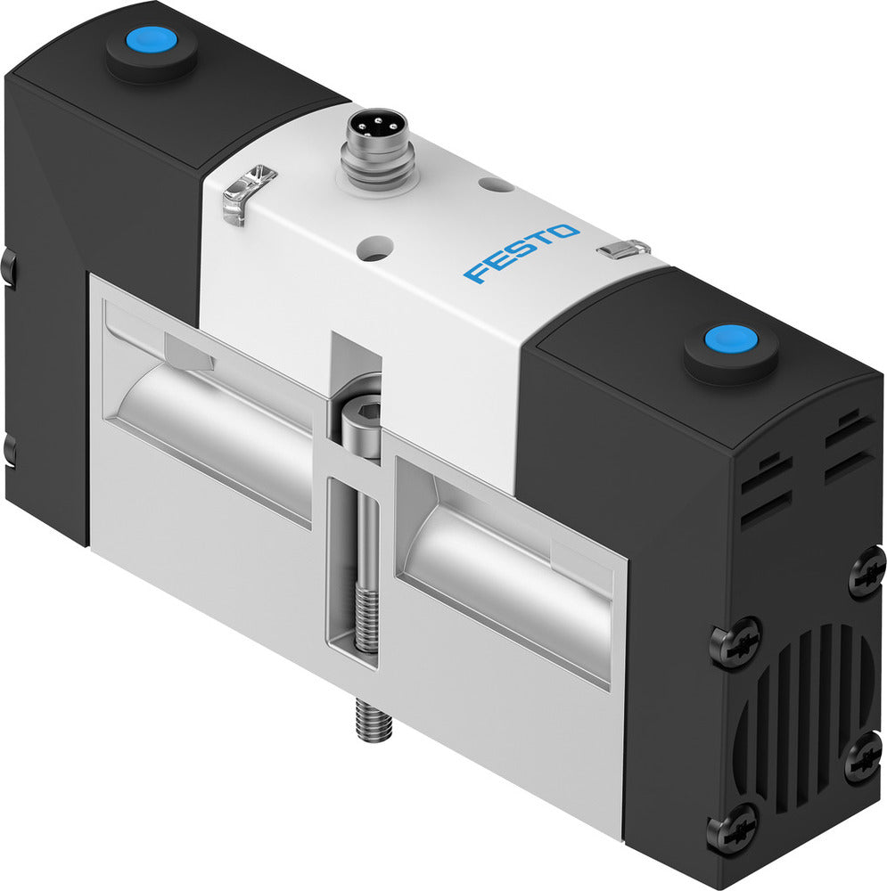 Festo 5/2 Bistable Air Solenoid Valve Size 26mm ISO 15407-1 1100l/min - 534537