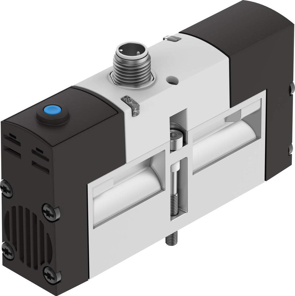 Festo 5/2 Monostable Air Solenoid Valve Size 26mm ISO 15407-1 1100l/min - 534546