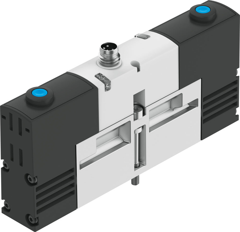 Festo 2x3/2 NO/NC Monostable Air Solenoid Valve Size 18mm ISO 15407-1 Size 02 VDMA 24563 400l/min - 534773