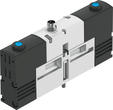 Festo 5/3 Exhausted Air Solenoid Valve Size 18mm ISO 15407-1 Size 02 VDMA 24563 450l/min - 534779