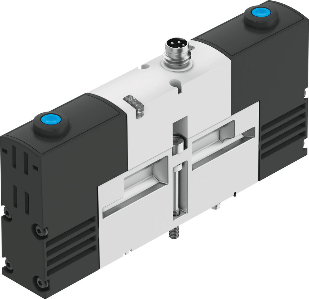 Festo 2x3/2 NO/NC Monostable Air Solenoid Valve Size 18mm ISO 15407-1 Size 02 VDMA 24563 400l/min - 534773