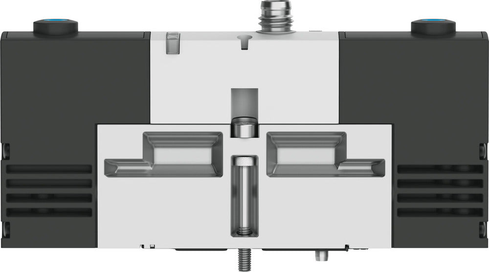 Festo 2x3/2 NO/NC Monostable Air Solenoid Valve Size 18mm ISO 15407-1 Size 02 VDMA 24563 400l/min - 534773