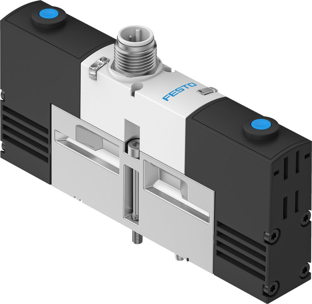 Festo 2x3/2 NO Monostable Air Solenoid Valve Size 18mm ISO 15407-1 Size 02 VDMA 24563 400l/min - 546775