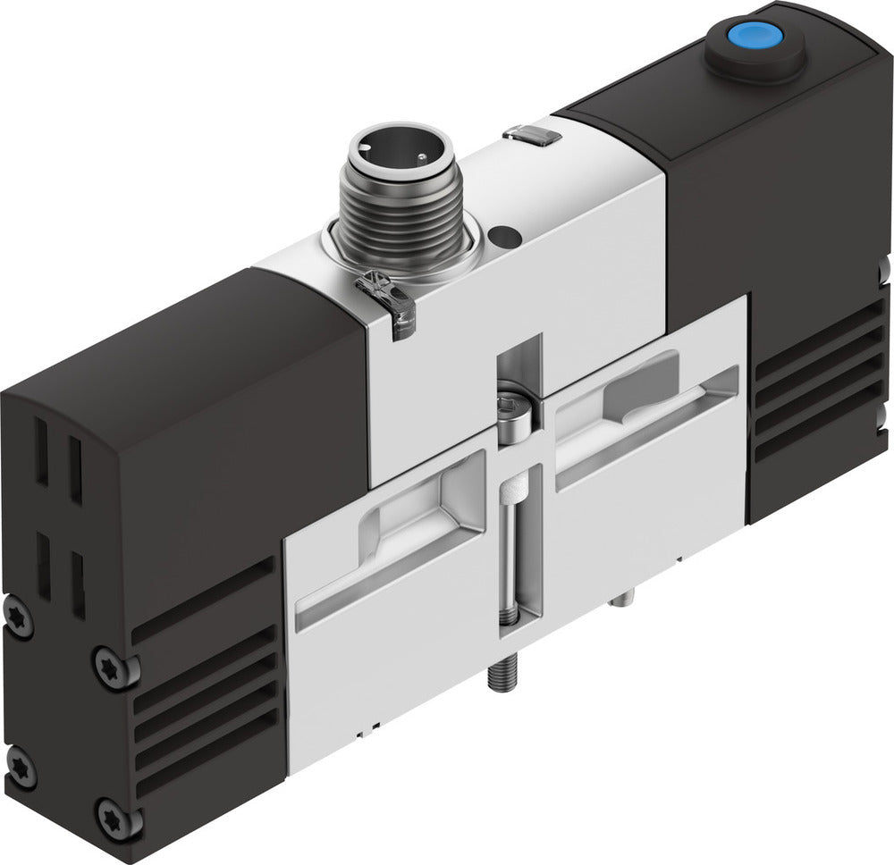 Festo 5/2 Monostable Air Électrovanne Taille 18mm ISO 15407-1 Taille 02 VDMA 24563 550l/min - 546778