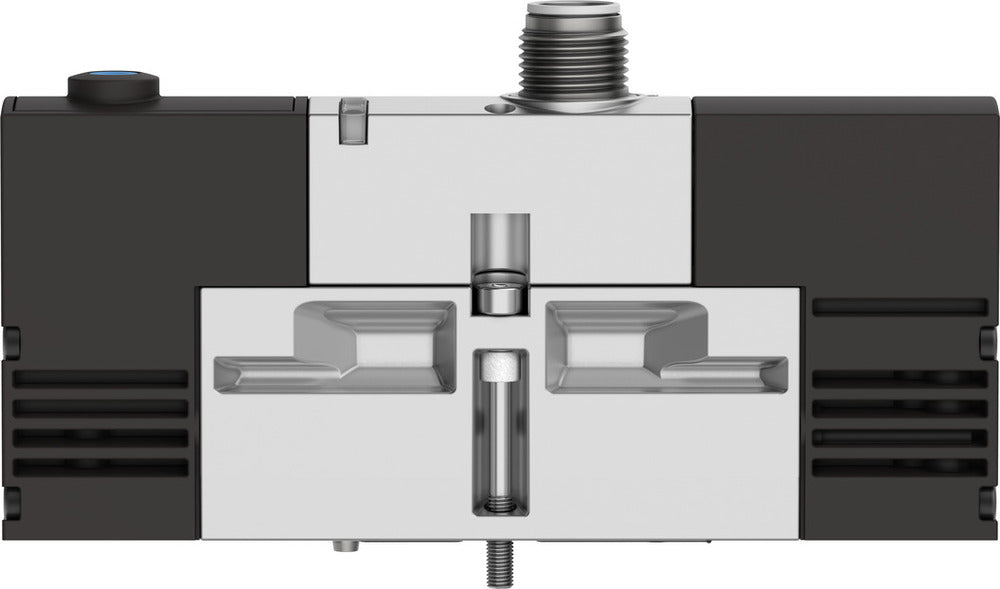 Festo 5/2 Monostable Air Électrovanne Taille 18mm ISO 15407-1 Taille 02 VDMA 24563 550l/min - 546767