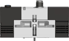 Festo 5/2 Monostable Air Électrovanne Taille 18mm ISO 15407-1 Taille 02 VDMA 24563 550l/min - 546778