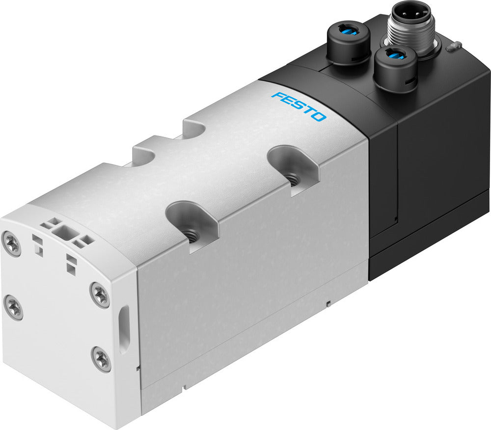 Festo 2x3/2 NO Monostable Air Solenoid Valve Size 1 ISO 5599-1 G1/4 1100l/min - 561370
