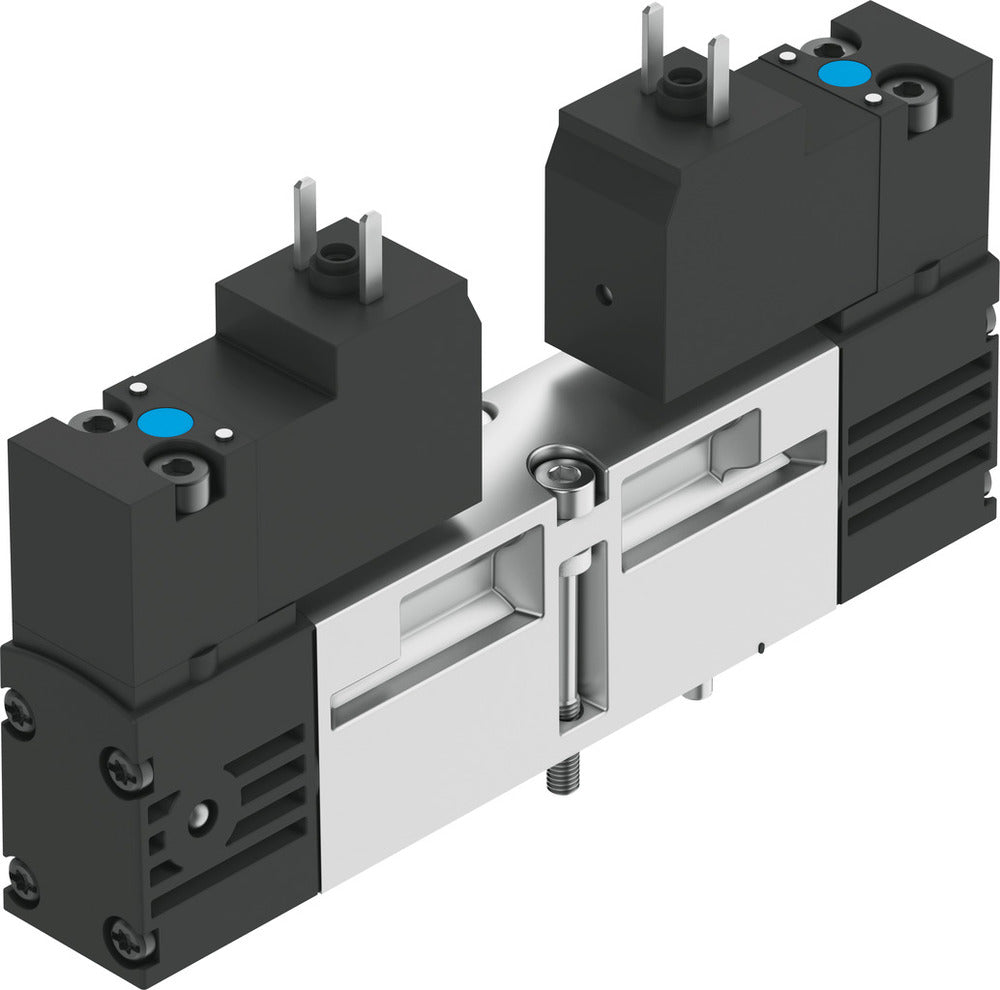 Festo 5/3 Pressurized Air Solenoid Valve Size 18mm ISO 15407-1 450l/min - 547163