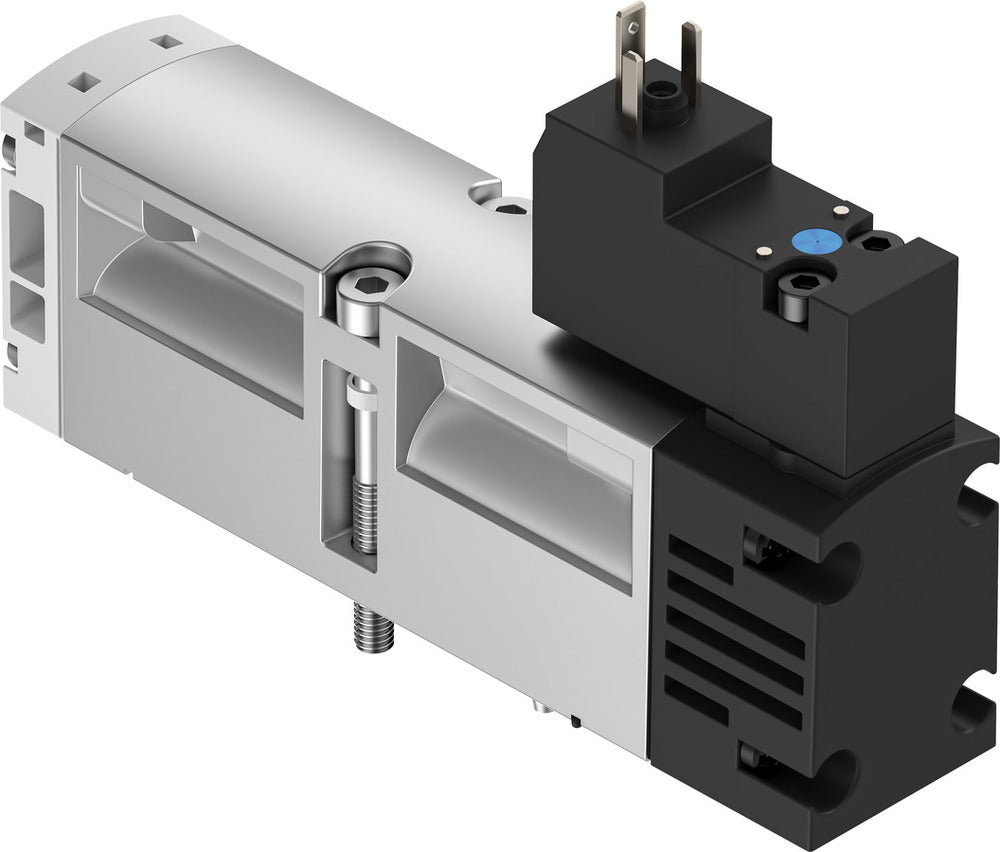 Festo 5/2 Monostable Air Solenoid Valve Size 26mm ISO 15407-1 1100l/min - 547180