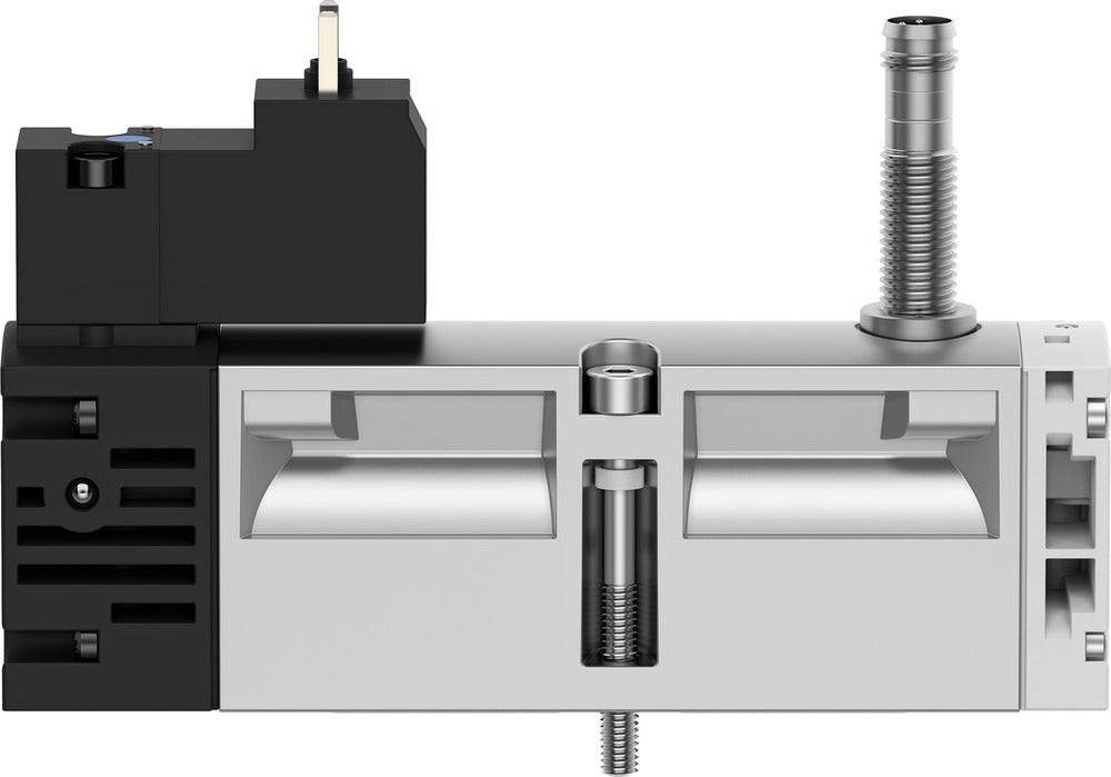 Festo 5/2 Monostable Vanne Électrovanne Air Taille 26mm ISO 15407-1 1100l/min - 560726