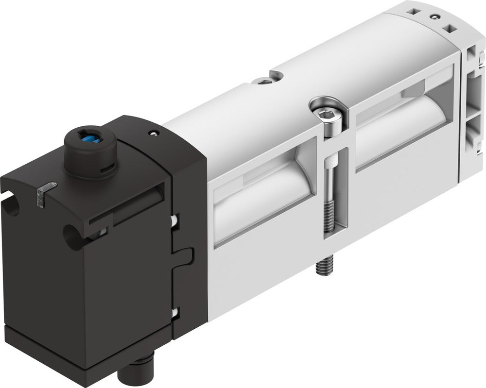 Festo 5/2 Monostable Air Solenoid Valve Size 26mm ISO 15407-2 1100l/min - 8033045