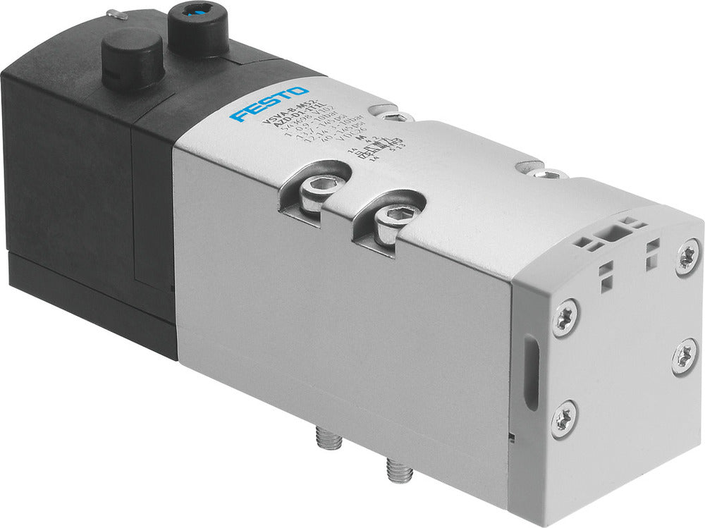 Festo 5/2 Monostable Air Solenoid Valve Size 1 ISO 5599-2 1300l/min - 8034776