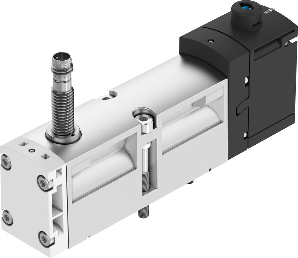 Festo 5/2 Monostable Air Solenoid Valve Size 26mm ISO 15407-2 1100l/min - 8033050