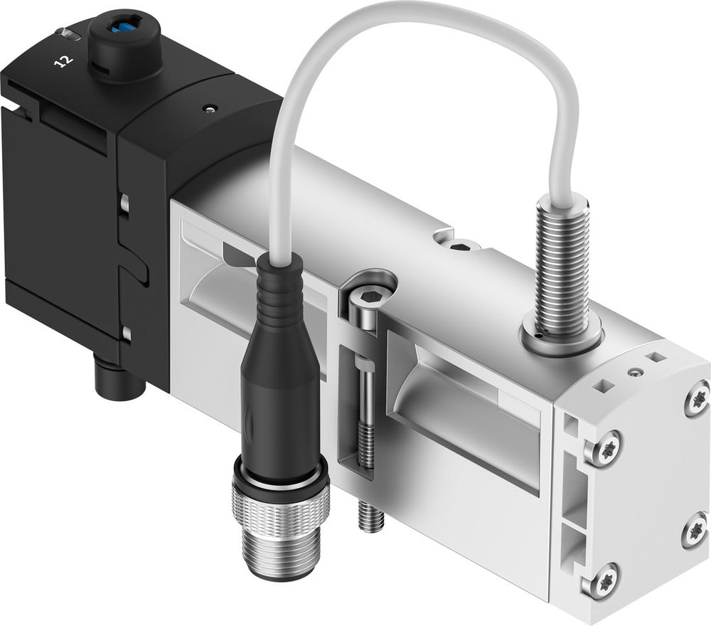 Festo 5/2 Monostable Vanne Électrovanne Taille 26mm ISO 15407-2 1100l/min - 570850