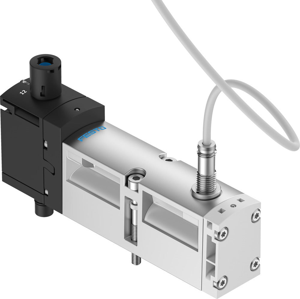 Festo 5/2 Monostable Air Solenoid Valve Size 26mm ISO 15407-2 1100l/min - 8033030