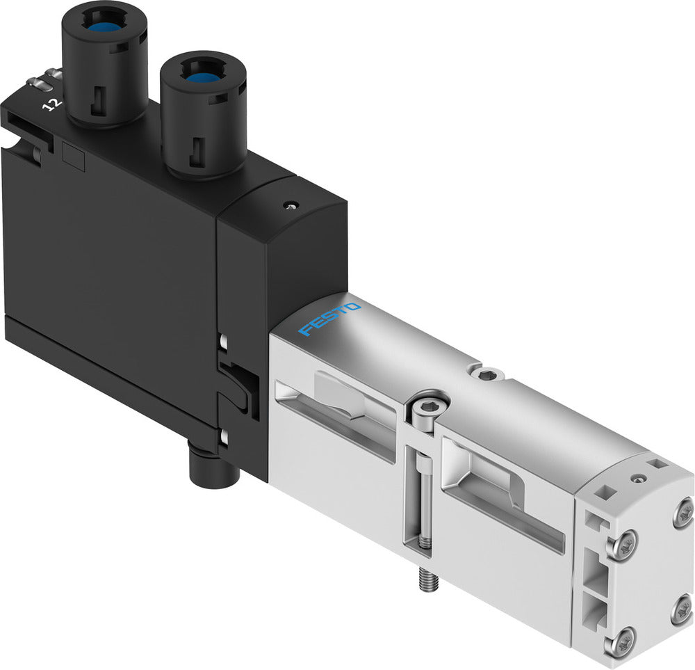 Festo 2x3/2 NO Monostable Vanne Électrovanne Air Taille 18mm ISO 15407-2 400l/min - 8033446