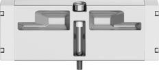 Festo 5/2 Monostable Pneumatic Valve Size 26mm ISO 15407-1 1100l/min - 546717