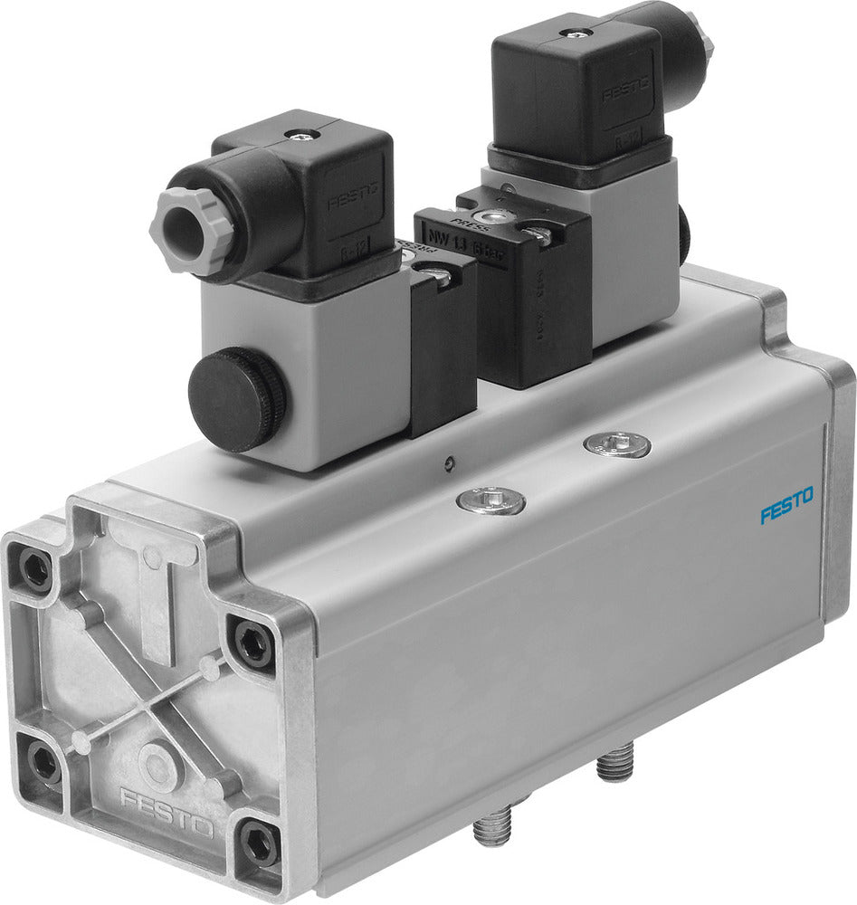 Festo 5/3 Exhausted Air Solenoid Valve Size 4 ISO 5599-1 4800l/min - 12460