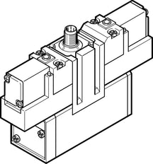 Festo 5/2 Bistable Dominant Vanne Électrovanne Taille 3 ISO 5599-1 4500l/min - 184510