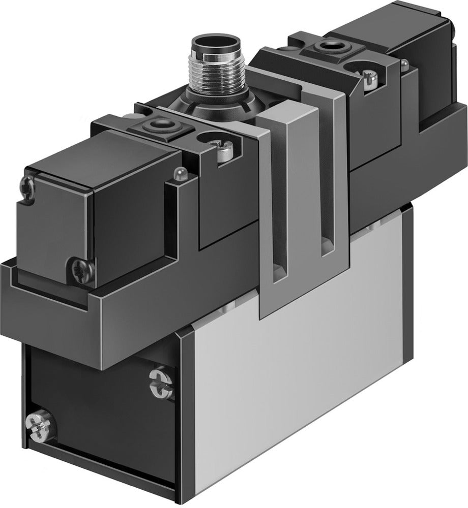 Festo 5/3 Pressurized Air Solenoid Valve Size 3 ISO 5599-1 4000l/min - 184513