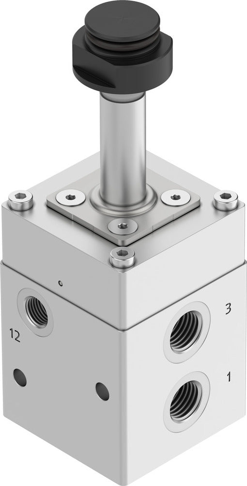 Festo 3/2 NC Monostable Pneumatic Valve 1/4 NPT 703l/min 1 - 8bar/1 - 116psi - 4514743
