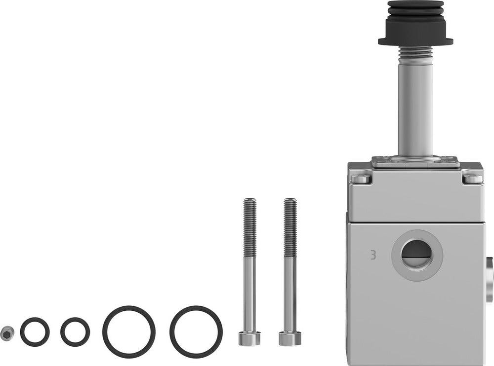 Festo 3/2 NC Monostable Pneumatic Valve M5 NAMUR 595l/min 1 - 8bar/1 - 116psi - 4514745
