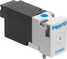 Festo 3/2 NO Monostable Air Solenoid Valve Sub-base 10l/min 0 - 6bar/0 - 87psi - 197018