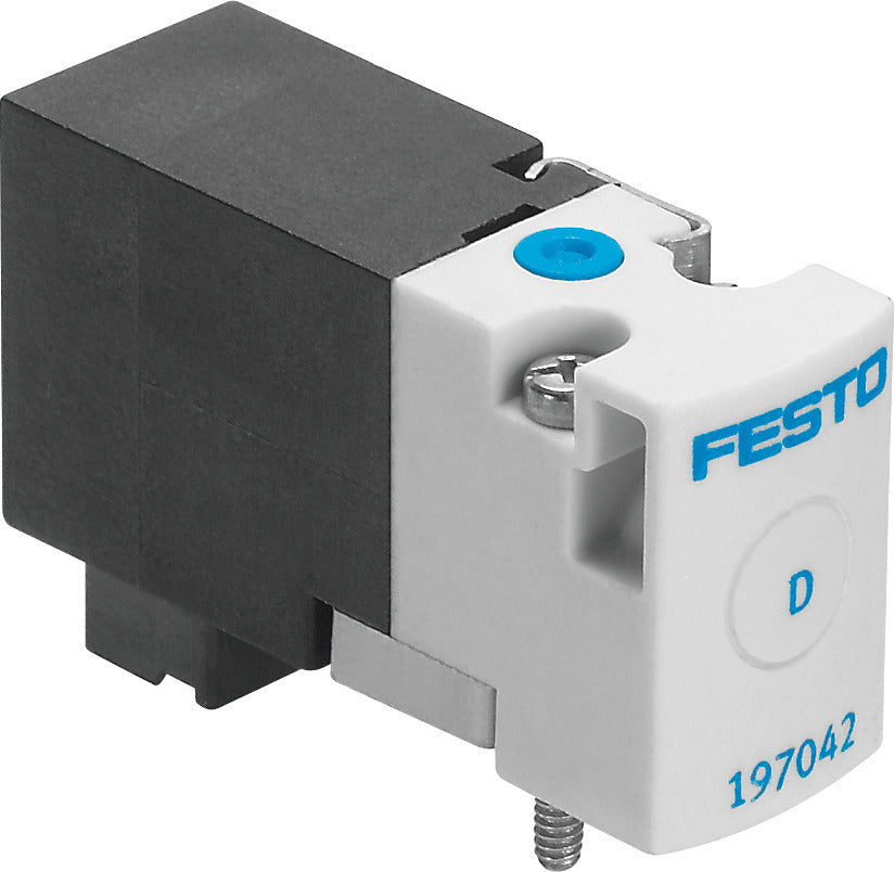 Festo 3/2 NO Monostable Air Solenoid Valve Sub-base 10l/min 0 - 6bar/0 - 87psi - 197024