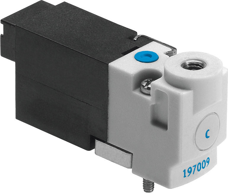 Festo 2/2 NC Monostable Air Solenoid Valve Sub-base 14l/min -0.9 - 2bar/-13 - 29psi - 197045
