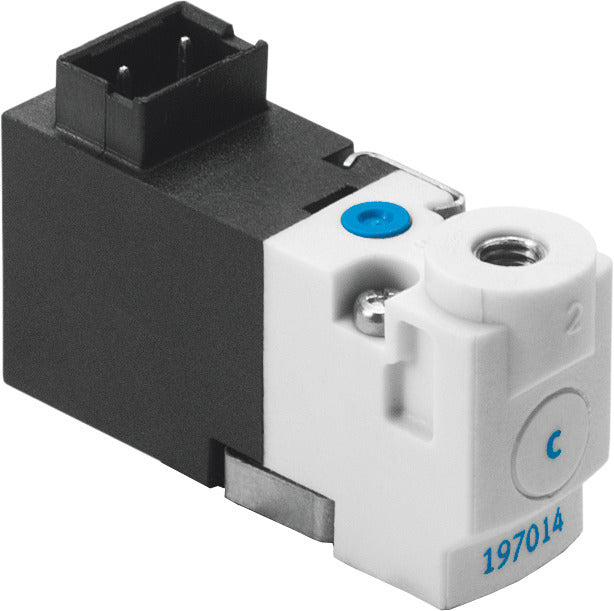 Festo 2/2 NC Monostable Air Solenoid Valve Sub-base 14l/min -0.9 - 2bar/-13 - 29psi - 197050