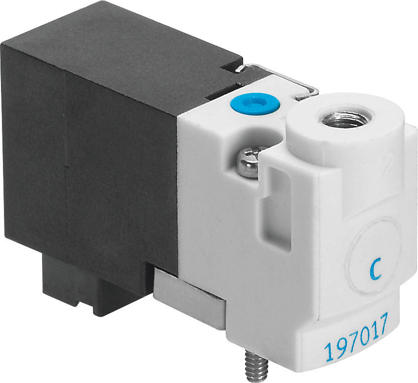 Festo 2/2 NC Monostable Air Solenoid Valve Sub-base 14l/min -0.9 - 2bar/-13 - 29psi - 197052