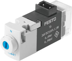 Festo 3/2 NO Monostable Air Solenoid Valve Sub-base 10l/min 0 - 6bar/0 - 87psi - 540441