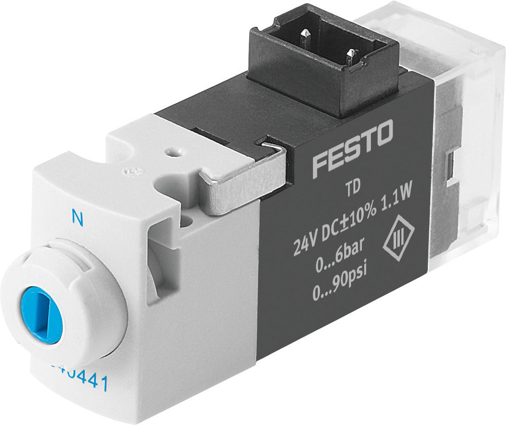 Festo 3/2 NC Monostable Air Solenoid Valve Sub-base 10l/min 0 - 8bar/0 - 116psi - 540444
