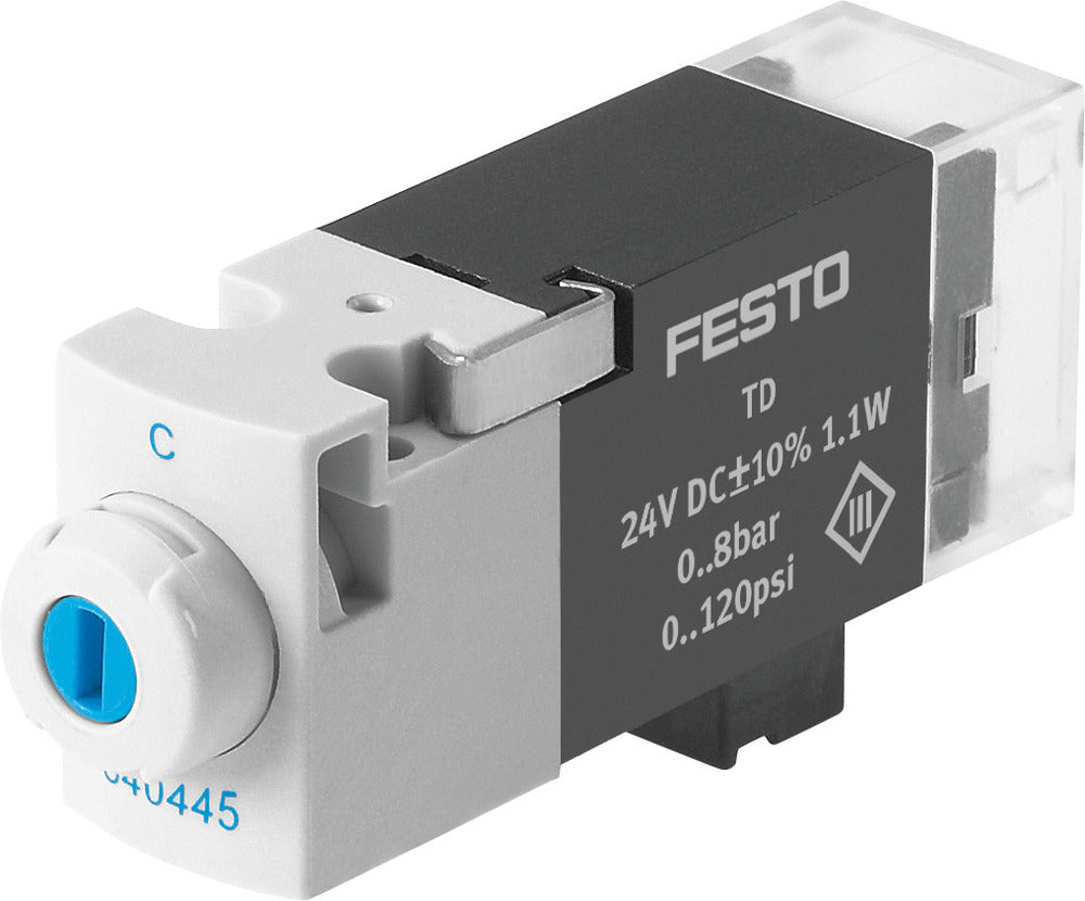 Festo 3/2 NC Monostable Air Électrovanne Embase 10l/min 0 - 8bar/0 - 116psi - 540445