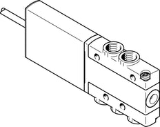 Festo 5/2 Monostable Air Électrovanne M7 90L/Min -0,9 - 8Bar/-13 - 116Psi - 525115