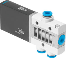 Festo 3/2 NC Monostable Électrovanne À Air QS-6 200l/min -0.9 - 8bar/-13 - 116psi - 525151