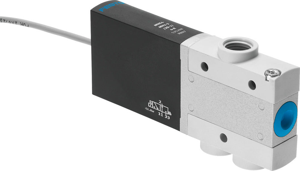 Festo 3/2 NC Monostable Air Électrovanne G1/4 400l/min -0.9 - 8bar/-13 - 116psi - 525188
