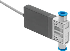 Festo 2/2 NC Monostable Air Électrovanne QS-6 160L/Min 0.5 - 6Bar/7 - 87Psi - 567503